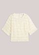 Summum Woman Top Fringe Stripe 