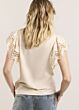 Summum Woman Butterfly  Sleeve Top With Lace 