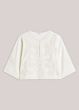 Summum Woman Jacket Emboidery Ivory 