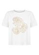 Tramontana Embroidered Artwork T-shirt Offwhite