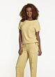 Tramontana Top S/S Model Pique Corn