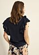 Summum Top Cotton Single Jersey Garment Dyed Black
