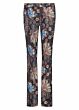 Tramontana Trousers Flared Suedine Flower