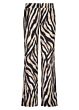 Tramontana Trousers Savannah Stripes Print Neutral