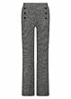 Tramontana Trousers Stretch Tweed Black 