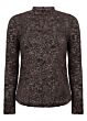 Tramontana Velvet Stretch Lace Top Cafe Noir
