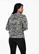 Tramontana Jumper High Collar Jacquard Print Black