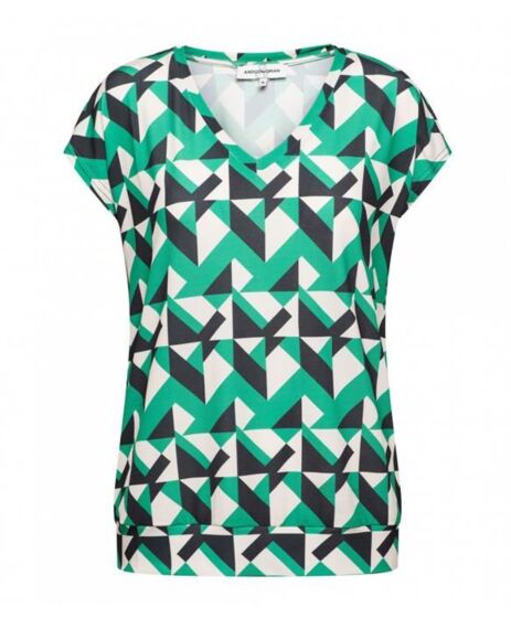 Woman And Co Lucia S. Block Shirt Green