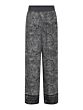 Gustav Babbette Wide Leg Pants Black/Sand 