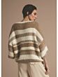 Summum Woman Boxy Sweater Muti Yarn Mix Knit
