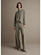 Summum Woman Sweat Pants Washed Modal Scuba