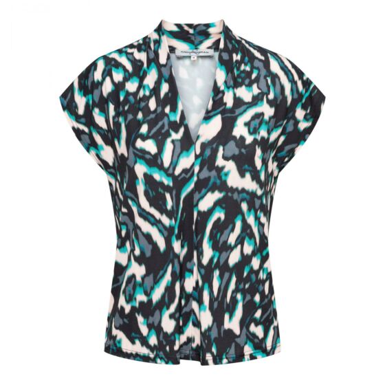 Woman And Co Lydia Mineral Top Green