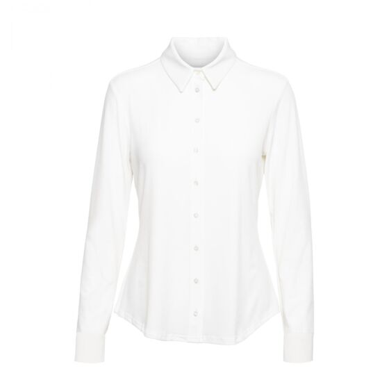 Woman And Co Olive Blouse White 