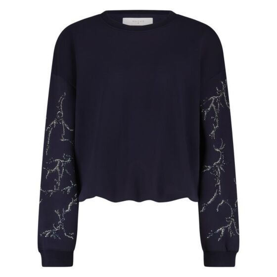 Nukus Suzanne Pullover Strass Navy