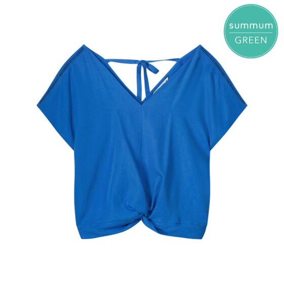 Summum Woman Top Tencel Azure