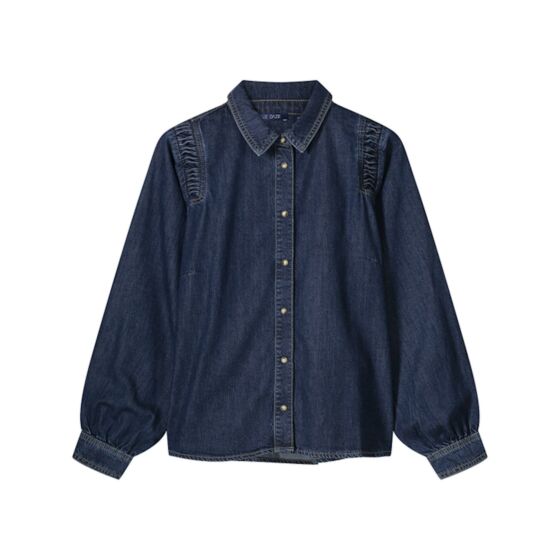 Summum Woman Denim Blouse Cotton Tencel