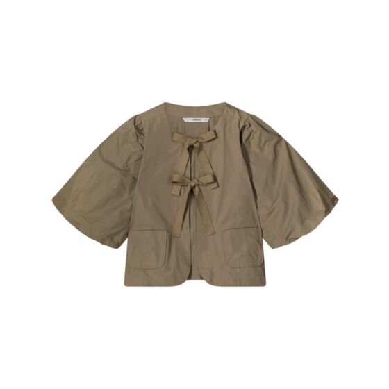 Summum Woman Blouse Taft Khaki
