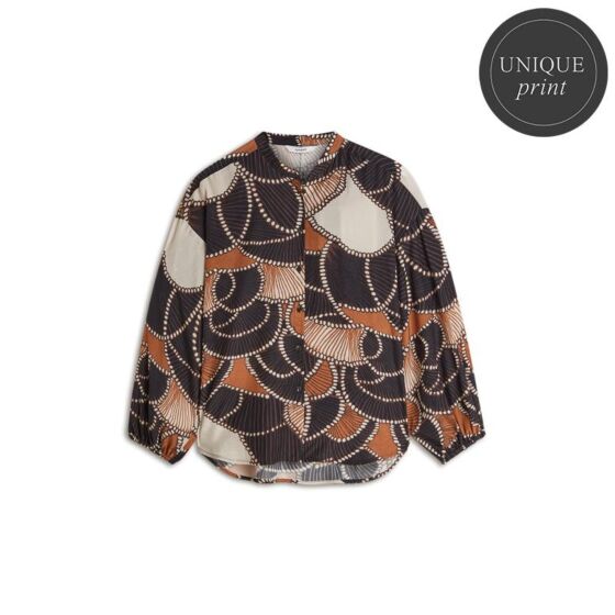 Summum Woman Blouse Allover Multicolor