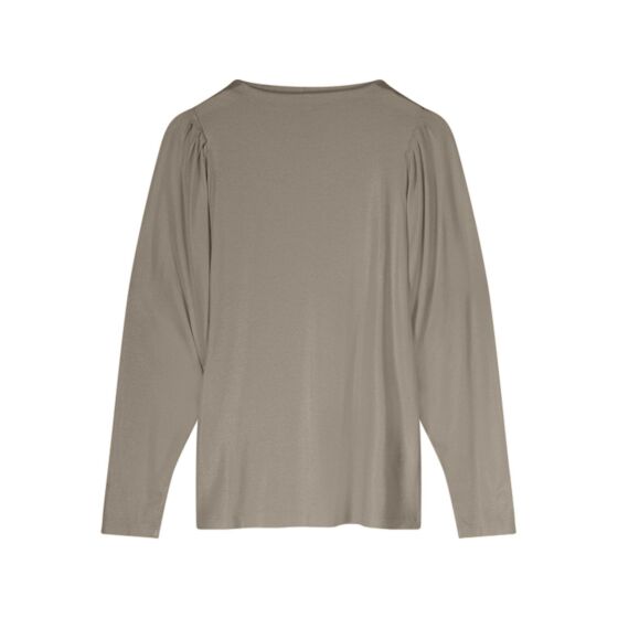 Summum Woman T-Shirt Metallic Coated Jersey 