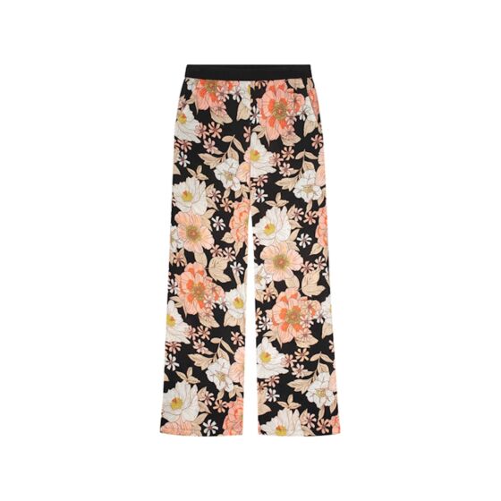 Summum Woman Trousers Flowers Multicolor
