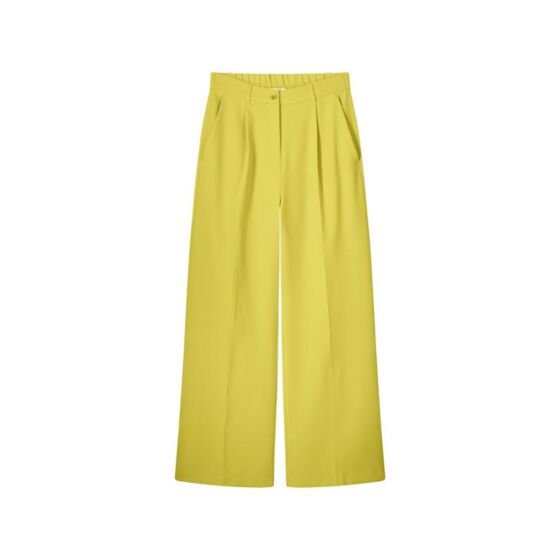 Summum Woman Trousers Uni Mimosa Yellow