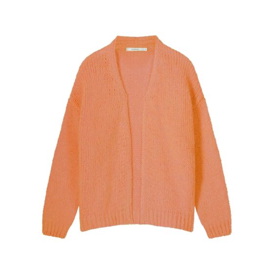 Summum Woman Cardigan Brushed Alpaca Pumpkin