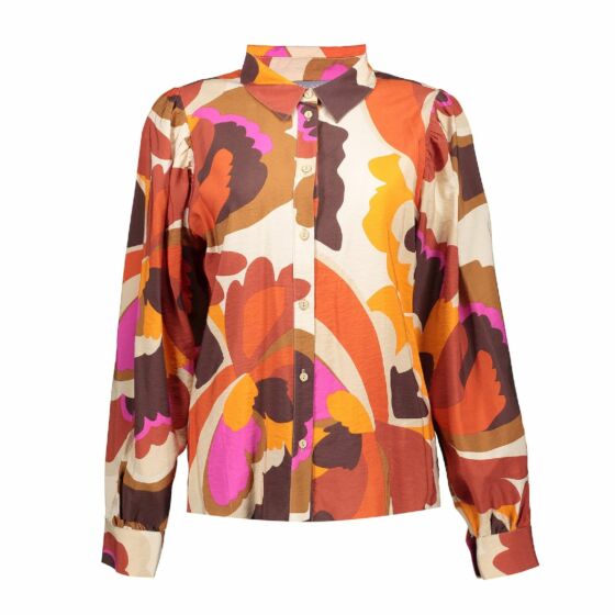 Geisha Blouse Flower Printt 