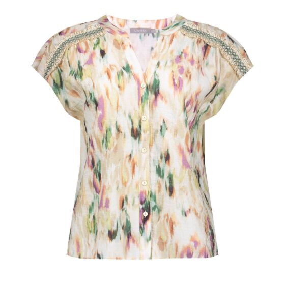 Geisha Blouse Aquarelprint 