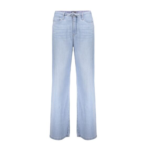 Geisha Jeans Wide Bleached Denim