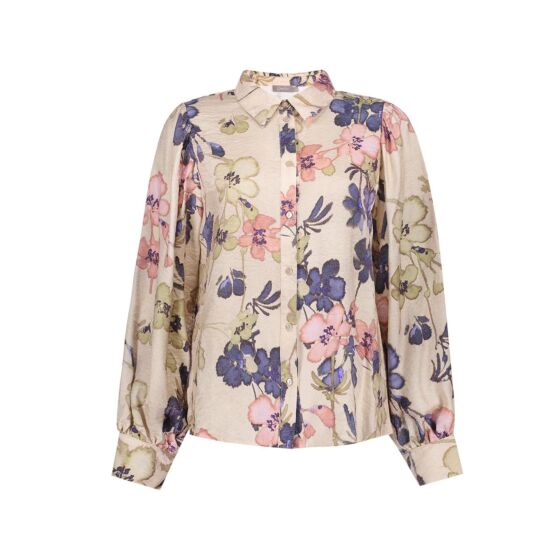 Geisha Blouse Sand/Olive