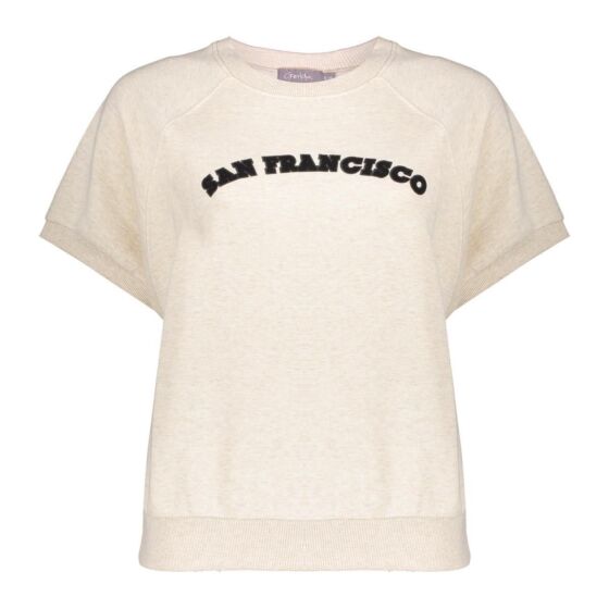 Geisha Top San Francisco Sand / Black