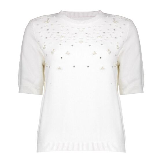 Geisha Pull Pearls Offwhite