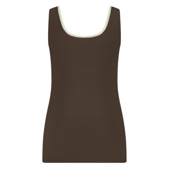 Nukus Juba Singlet Dark Chocolate/Gold