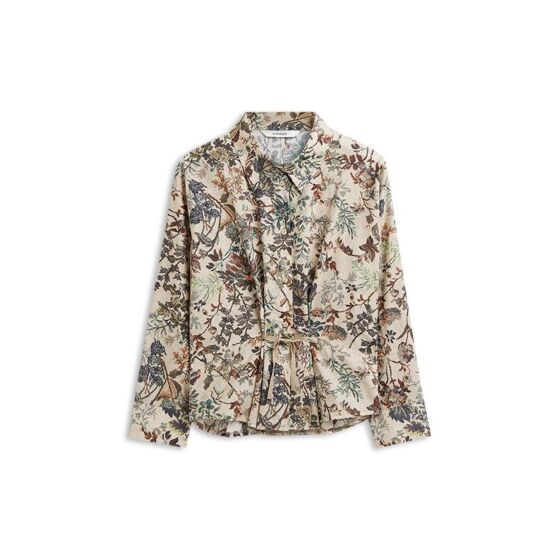 Summum Woman Blouse Botanical Print