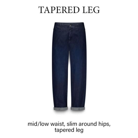 Summum Woman Tapered Jeans Soft Twill Indigo
