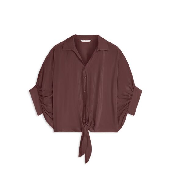 Summum Woman Blouse Batsleeves Paars 