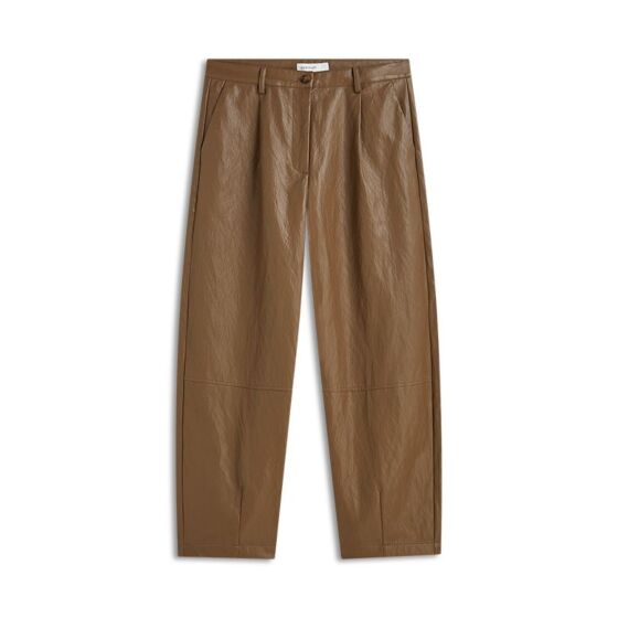 Summum Woman Balloon Trousers Sepia Brown
