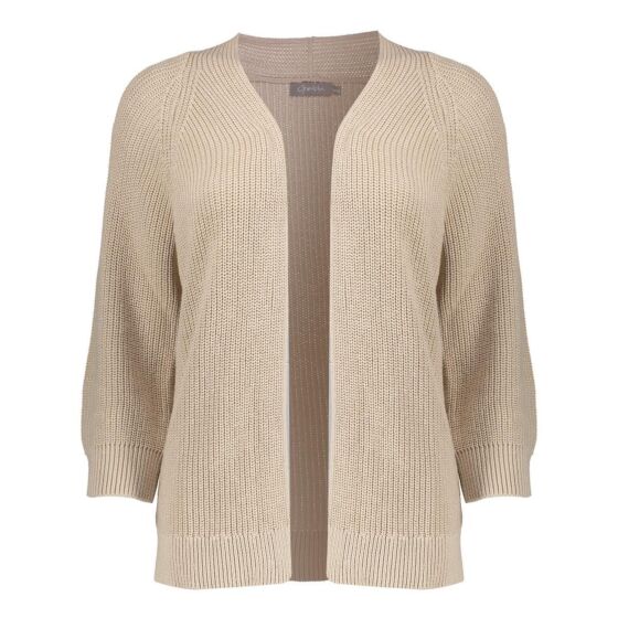 Geisha Uni Gebreid Vest Sand 