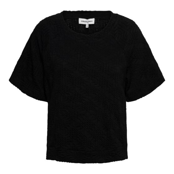 Woman And Co Vinny Top Black 