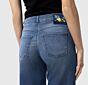 MAC Dream Wide Cropped Storm Blue Authentic 