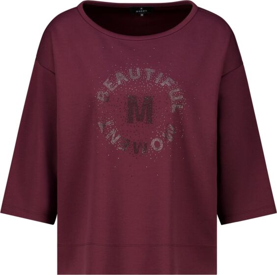 Monari Sweatshirt Dark Bordeaux