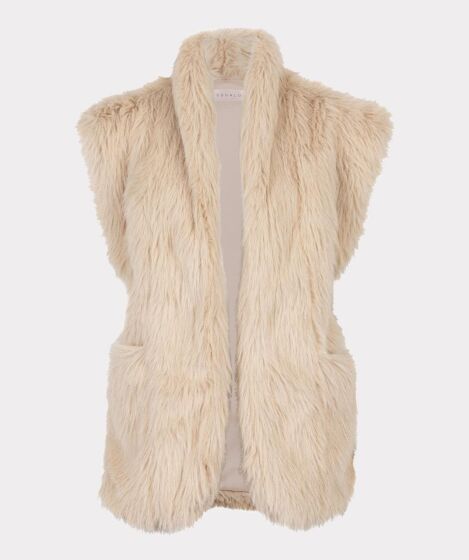 Esqualo Gilet Hairy Sand 