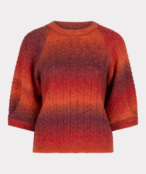 Esqualo Sweater Multicolor Red