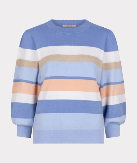 Esqualo Sweater Striped Blue