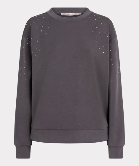 Esqualo Sweater Embellished Modal