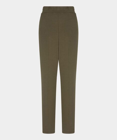 Esqualo Trousers Flair Modal Moss Green 