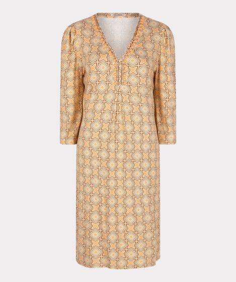 Esqualo Dress Beads Summer Star Print