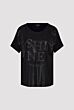 Monari T-shirt Glazend met Embleem