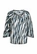 Marc Aurel Blouse met Abstracte Dierenprint