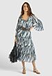 Marc Aurel Blouse met Abstracte Dierenprint